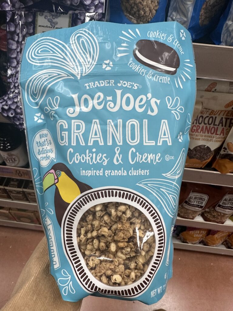 Food Example #2: Gluten Free cookies and creme granola 